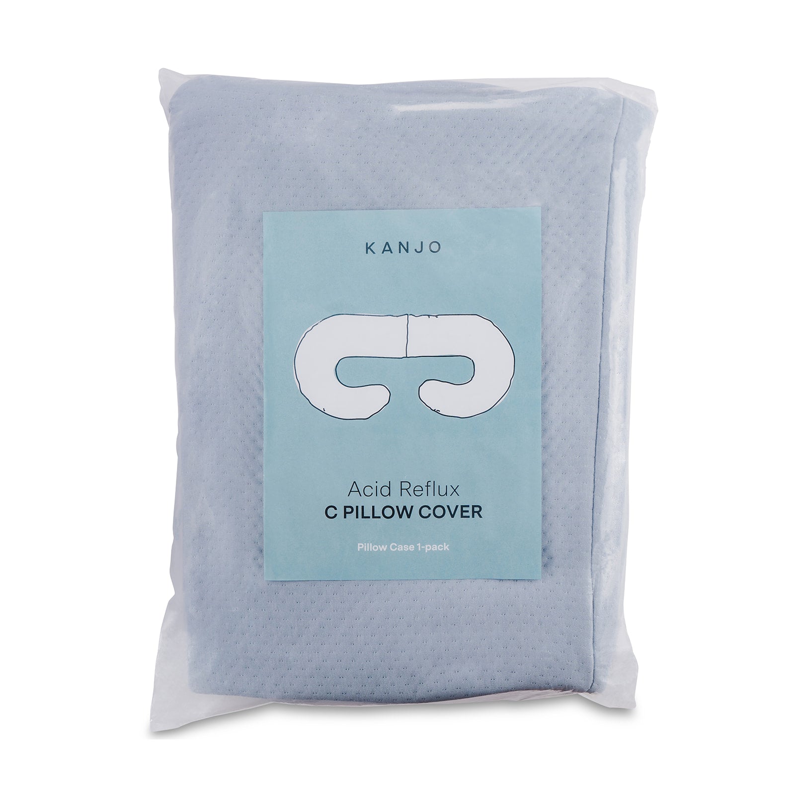 Kanjo Acid Reflux C-Pillow Replacement Cover