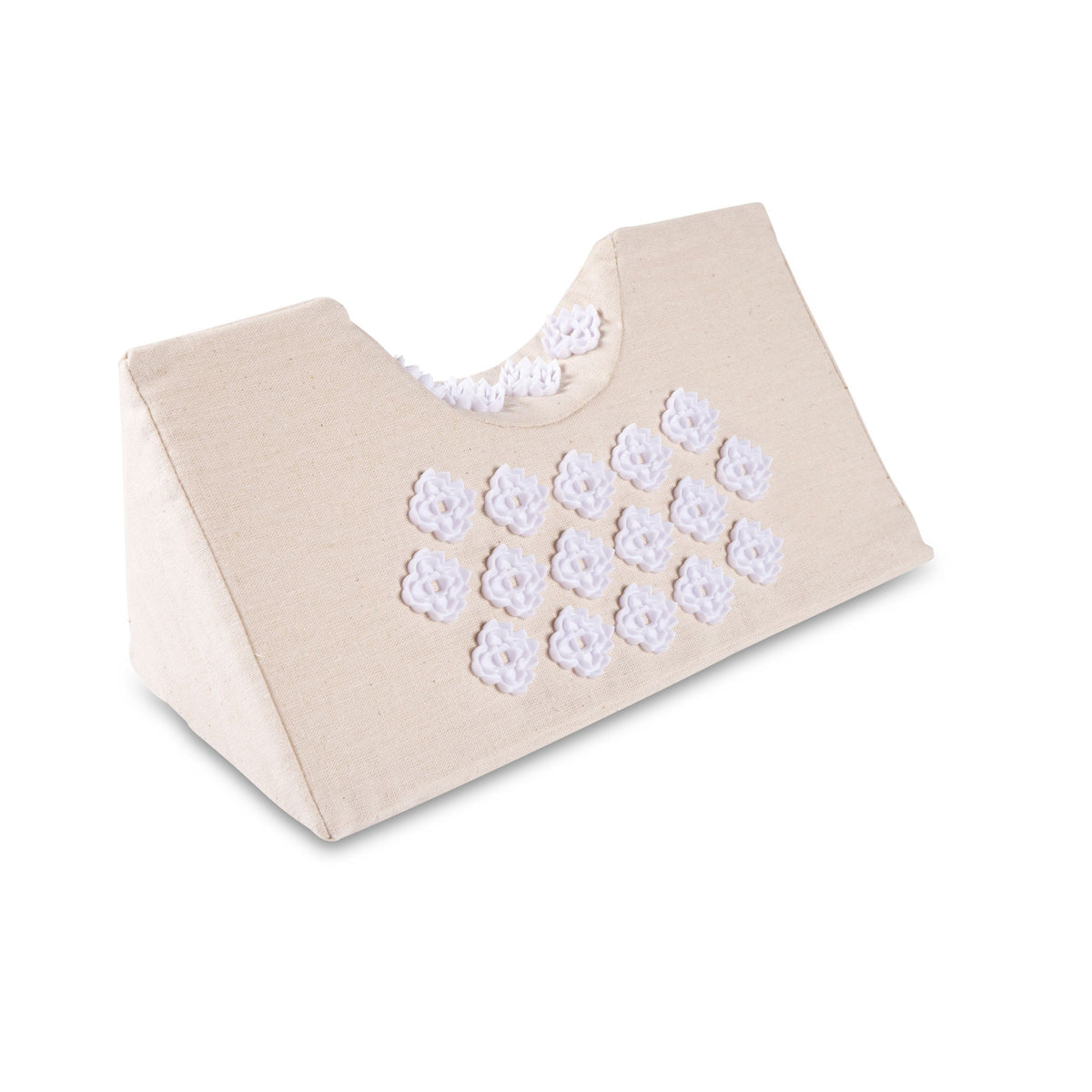 Cervical traction outlet wedge pillow