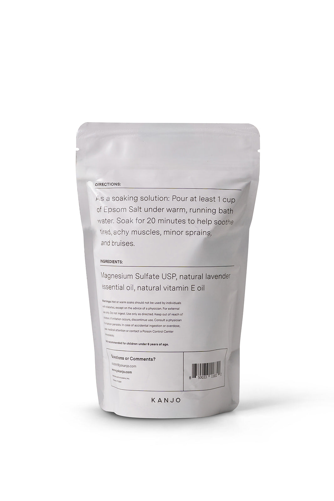 Kanjo Natural Epsom Salt - Lavender