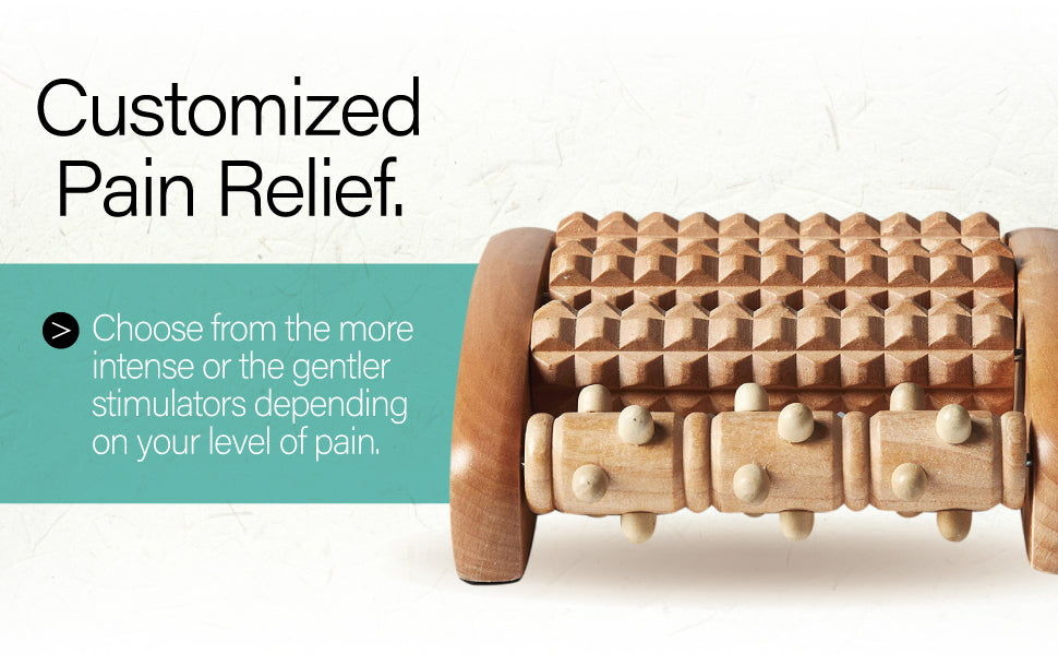 Kanjo Acupressure Foot Pain Relief Multi-Roller