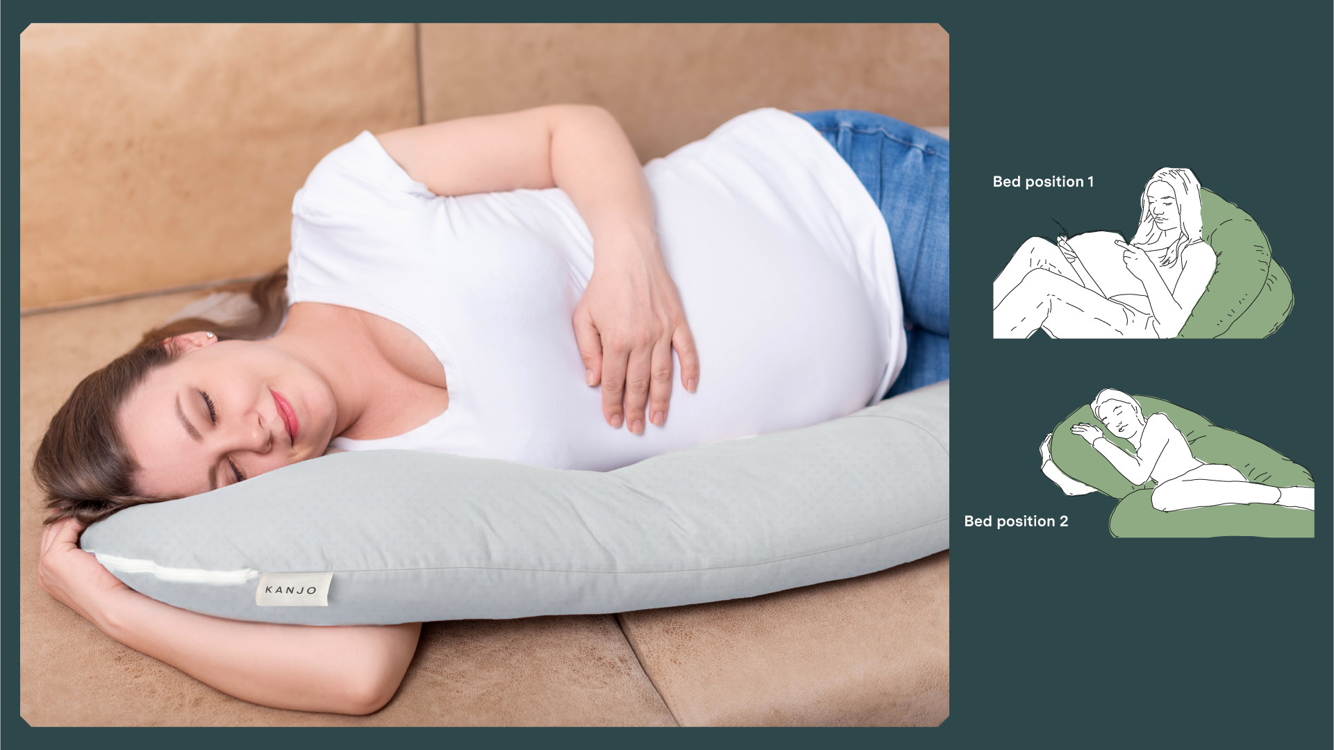 Kanjo Full Body Pregnancy Pillow