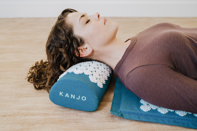 Kanjo Memory Foam Acupressure Mat Set Onyx