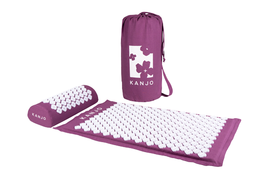 Kanjo Memory Foam Acupressure Mat Set, Onyx